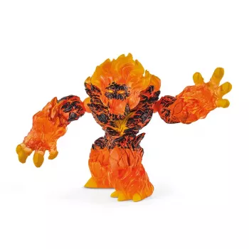 schleich ELDRADOR CREATURES Miażdżyciel Lawy, 7 lat, Świat Lawy, Potwory i smoki, Pomarańczowy, Plastik, 1 szt.