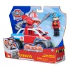 Pojazd zabawkowy Spin Master Paw Patrol Fire Rescue Ryder's Rescue Vehicle z wyrzutnią drona i figurką Rydera