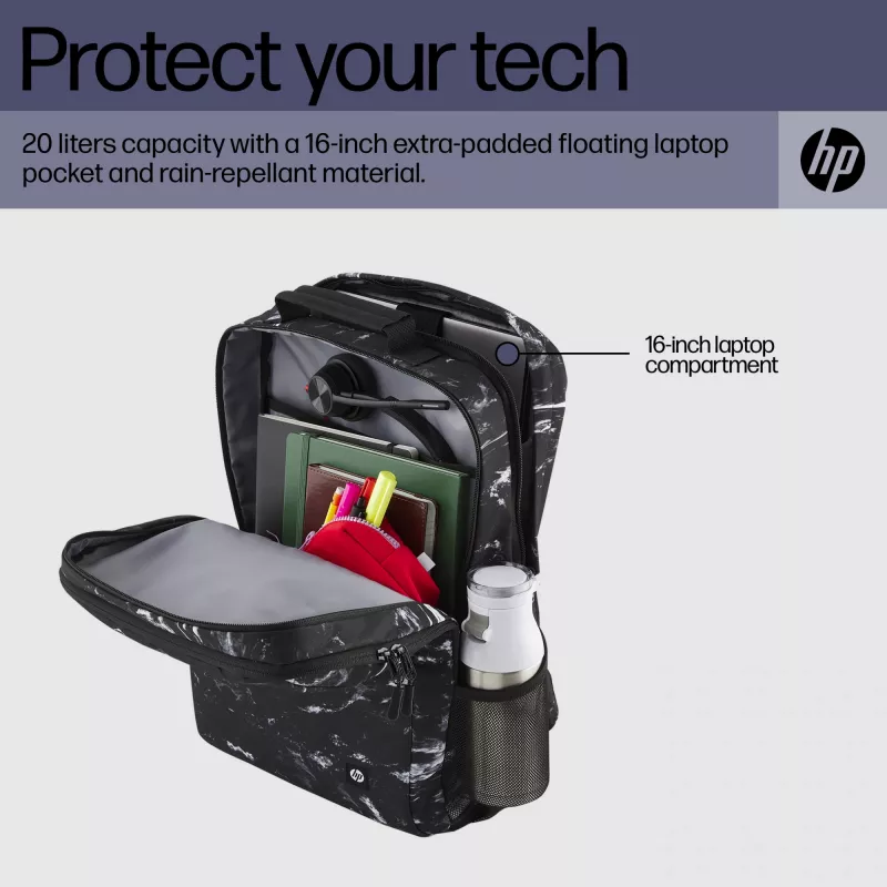 HP Campus XL Tartan Plaid Backpack, plecak, 620 g