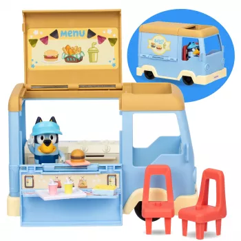 Zestaw zabawkowy TMTOYS Moose Toys MS18919 — zestaw kawiarniany Bluey, plastik, wielokolorowy, wiek 3+