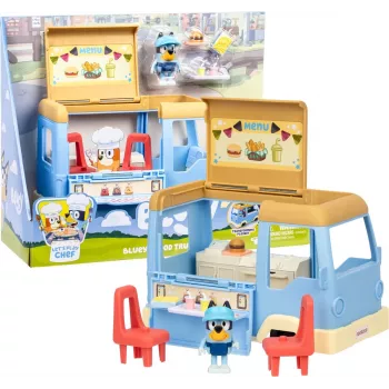 Zestaw zabawkowy TMTOYS Moose Toys MS18919 — zestaw kawiarniany Bluey, plastik, wielokolorowy, wiek 3+