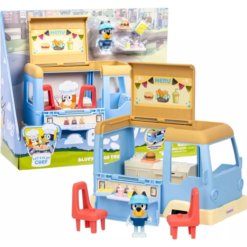 Zestaw zabawkowy TMTOYS Moose Toys MS18919 — zestaw kawiarniany Bluey, plastik, wielokolorowy, wiek 3+