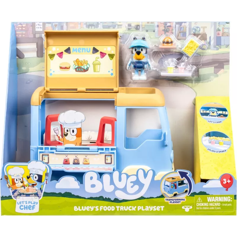 Zestaw zabawkowy TMTOYS Moose Toys MS18919 — zestaw kawiarniany Bluey, plastik, wielokolorowy, wiek 3+