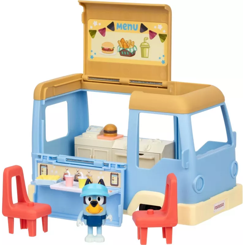 Zestaw zabawkowy TMTOYS Moose Toys MS18919 — zestaw kawiarniany Bluey, plastik, wielokolorowy, wiek 3+