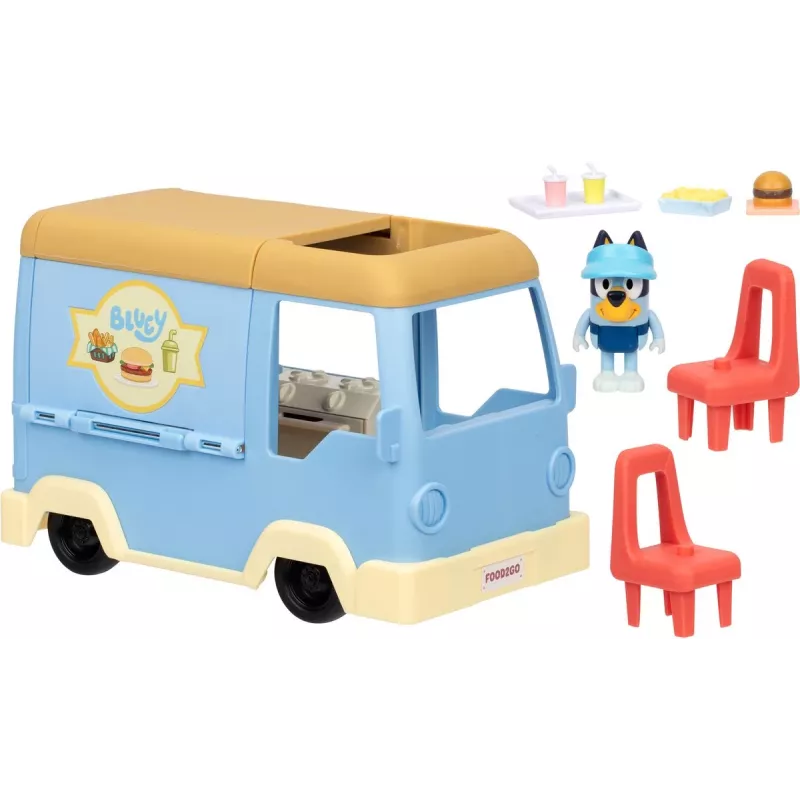 Zestaw zabawkowy TMTOYS Moose Toys MS18919 — zestaw kawiarniany Bluey, plastik, wielokolorowy, wiek 3+
