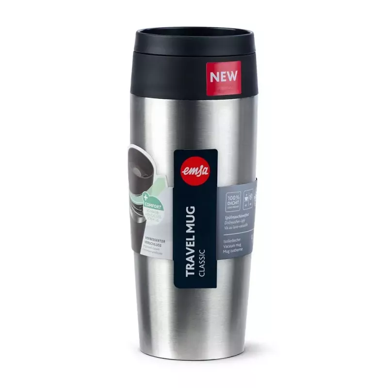 EMSA Travel Mug Classic 360 ml kubek termiczny ze stali nierdzewnej