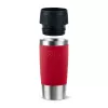 EMSA Travel Mug Classic N2020400 kubek turystyczny 360 ml Czarny, Czerwony, Stal nierdzewna