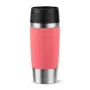 EMSA Travel Mug Classic 360 ml koralowy stal nierdzewna kubek termiczny podróżny