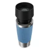 EMSA Travel Mug Classic 360 ml niebieski kubek termiczny ze stali nierdzewnej
