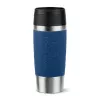 EMSA Travel Mug Classic N2020300 kubek termiczny 360 ml Czarny, Niebieski, Stal nierdzewna Stal nierdzewna