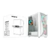Obudowa komputerowa GIGABYTE C301GW Midi Tower biała