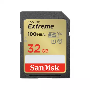 WESTERN DIGITAL Extreme 32 GB karta pamięci SDHC do 100 MB/s UHS-I Class 10 U3 V30