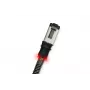 Kabel krosowy PATCHSEE - CAT6a - Ftp - 2,5 m - Czarny
