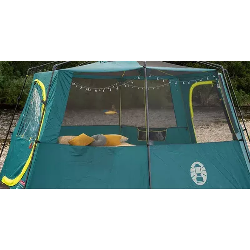 Tent Coleman Octagon zielony żółty