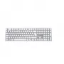 Klawiatura CHERRY KC 200 MX uniwersalna USB QWERTZ niemiecka srebrna, biała