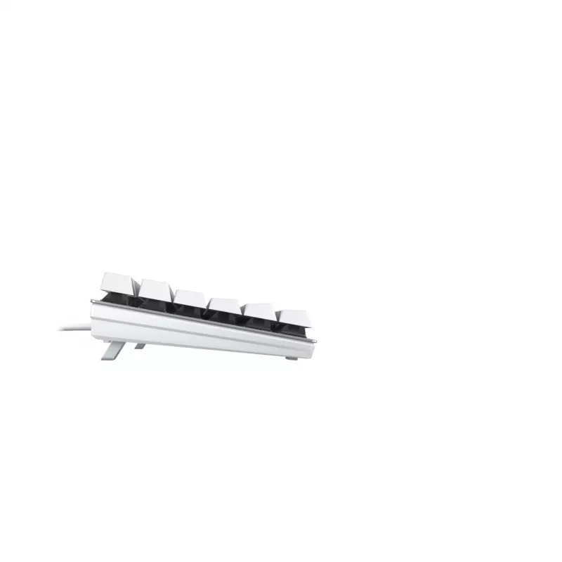 Klawiatura CHERRY KC 200 MX uniwersalna USB QWERTZ niemiecka srebrna, biała
