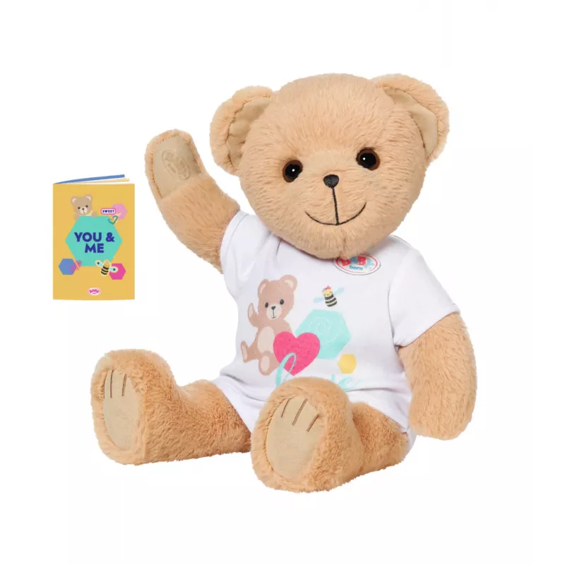BABY born Bear biały, Miś pluszowy BABY born Bear biały. Typ produktu: Miś pluszowy, Zalecany wiek (maks.): 12 l.