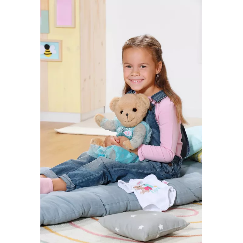 BABY born Bear biały, Miś pluszowy BABY born Bear biały. Typ produktu: Miś pluszowy, Zalecany wiek (maks.): 12 l.