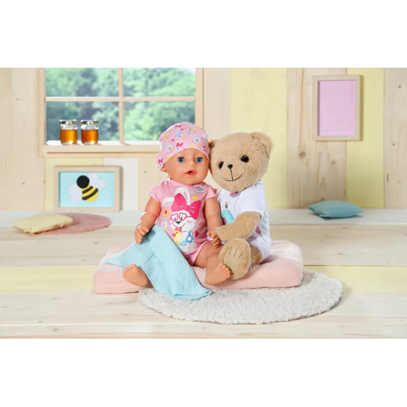 BABY born Bear biały, Miś pluszowy BABY born Bear biały. Typ produktu: Miś pluszowy, Zalecany wiek (maks.): 12 l.