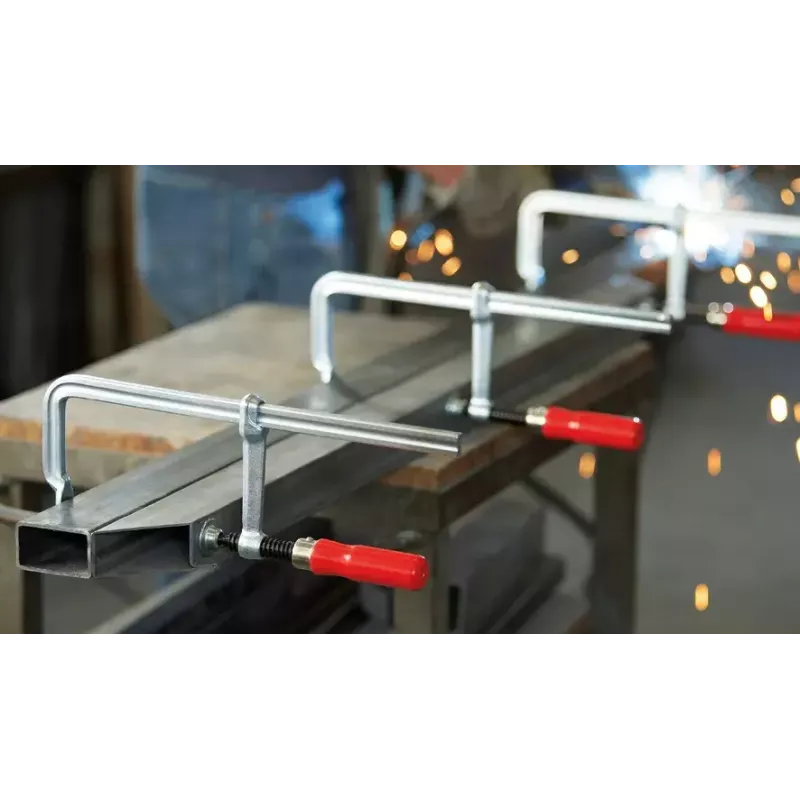 Ścisk stolarski BESSEY GS30 30 cm Aluminium Czerwony
