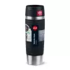 Kubek termiczny EMSA Travel Mug Waves Grande 500 ml czarny, stal nierdzewna
