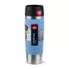 EMSA Travel Mug Waves Grande 500 ml niebieski, stal nierdzewna