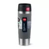 Kubek termiczny EMSA Classic Grande 500 ml — szary, stal nierdzewna, silikonowa osłona, polipropylenowa pokrywka, Ø 8,3 cm × 240 mm