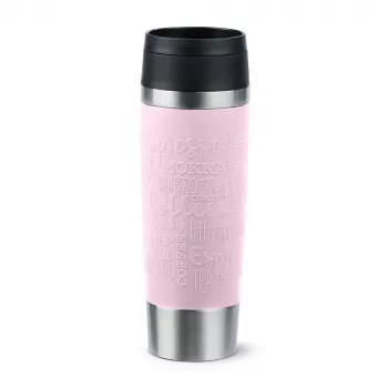 EMSA Kubek termiczny Classic Grande 500 ml różowy, stal nierdzewna