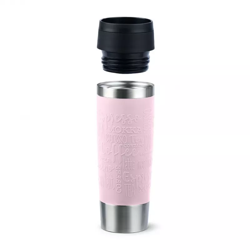 EMSA Kubek termiczny Classic Grande 500 ml różowy, stal nierdzewna