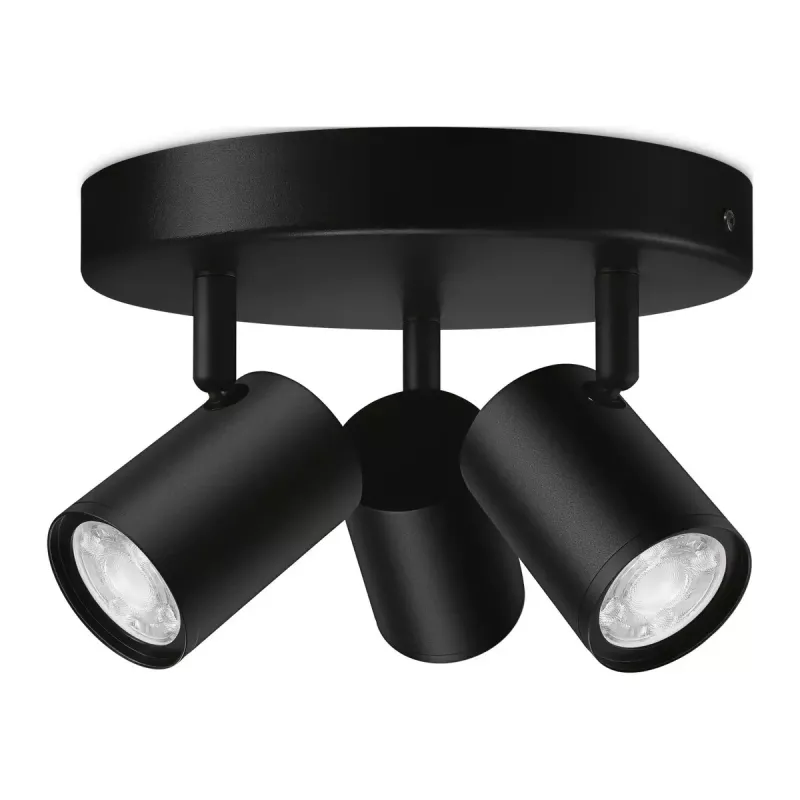 Punkt świetlny Smart lighting WiZ IMAGEO 3x regulowany reflektor Round Plate