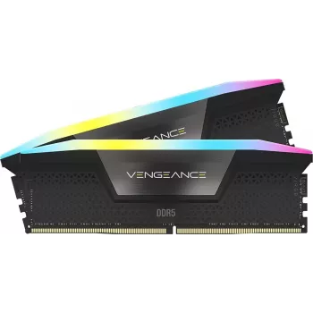 Pamięć CORSAIR 32GB DDR5 (2x16GB) DRAM 5200MT/s CL40 Vengeance RGB – czarna