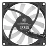 Wentylator Silverstone Air Slimmer 90 ARGB 9,2 cm Czarny 500–2500 RPM