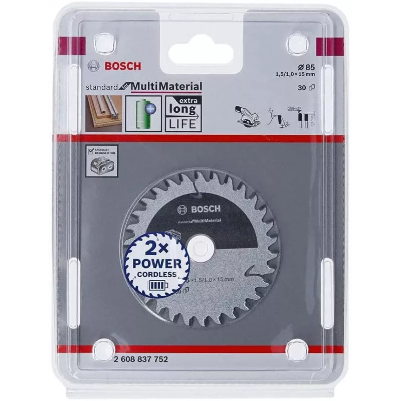 Bosch ‎2608837752 tarcza do piły tarczowej 8,5 cm 1 szt.