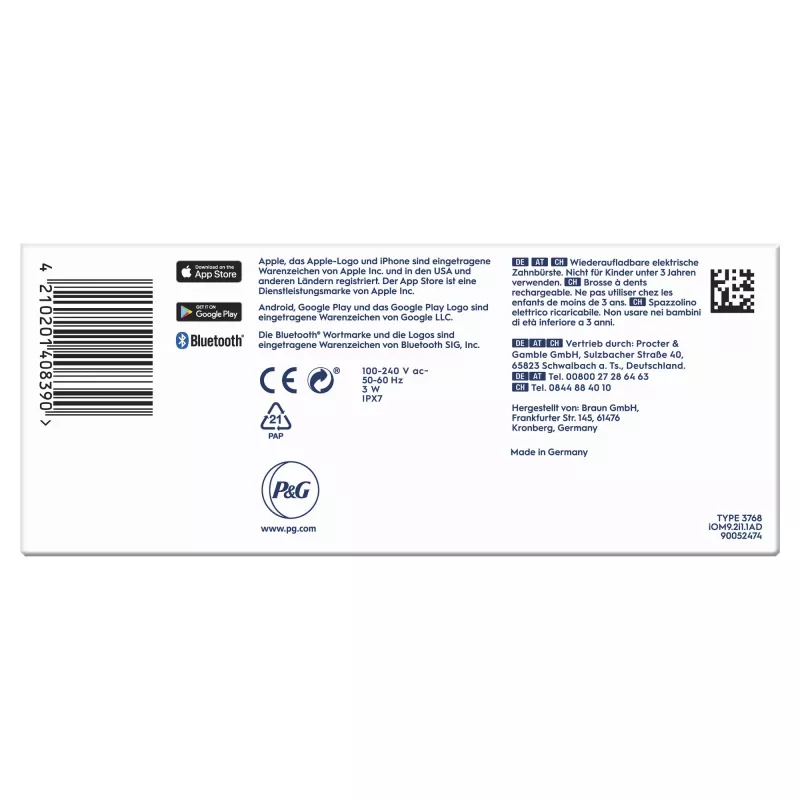 Szczoteczka obrotowo-oscylacyjna dla dorosłych Oral-B iO Series 9n Rose