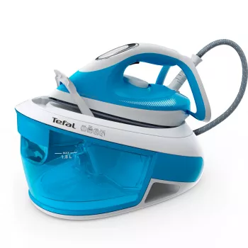 Tefal Express Airglide SV8002 1.8 L Durilium Airglide soleplate niebieski, biały