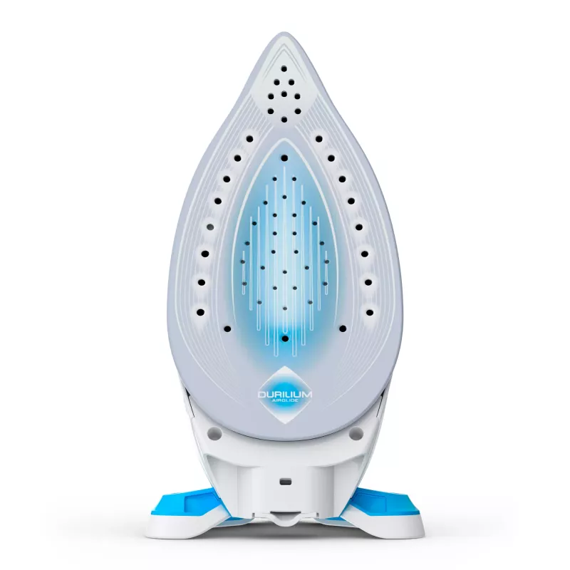 Tefal Express Airglide SV8002 1.8 L Durilium Airglide soleplate niebieski, biały