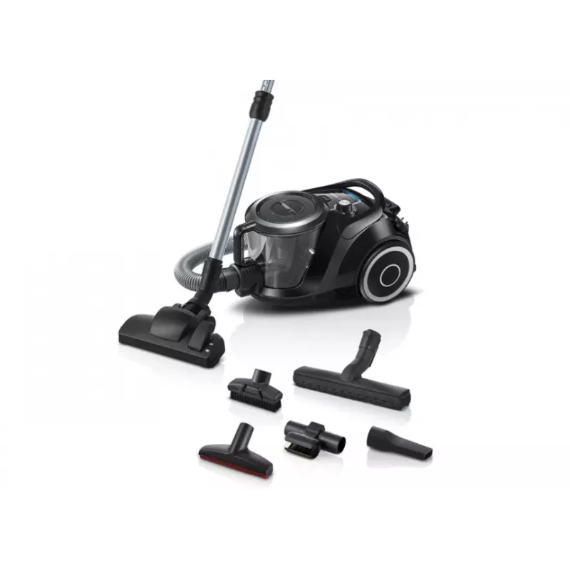 Odkurzacz Bosch Serie 6 BGC41XSIL, 2,4 l, cylinder, suchy, 700 W, bezworkowy