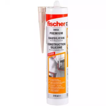 Uszczelniacz silikonowy Fischer Premium silikon budowlany DBSA