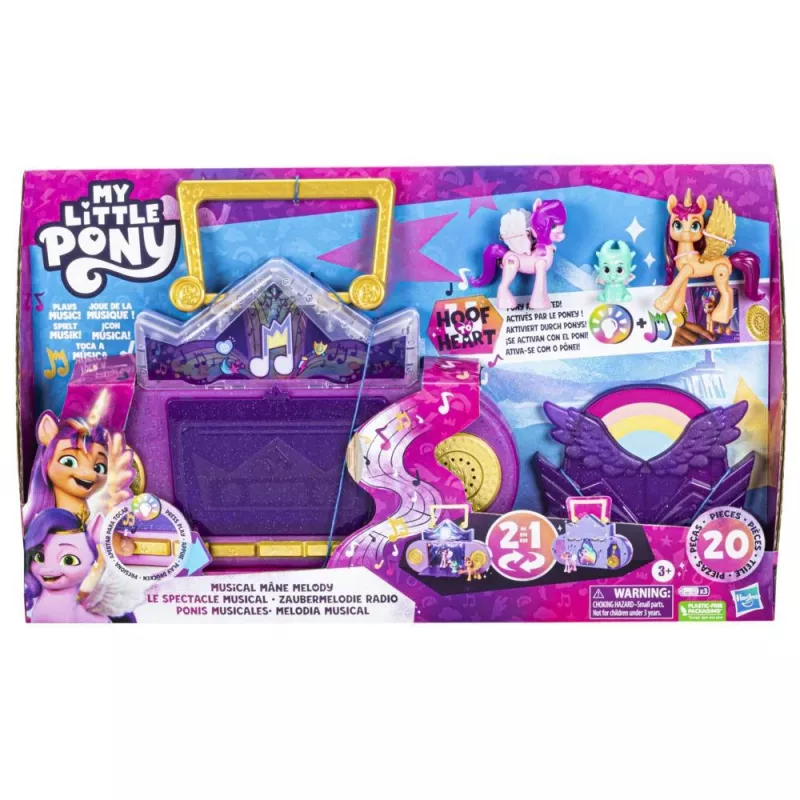 My Little Pony Make Your Mark Zabawka Musical Mane Melody, Zwierzę, 3 lat(a), AAA, Wielokolorowy, Plastik