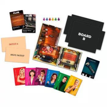 Cluedo Escape Gra planszowa Detektywistyczna