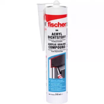 Akrylowy uszczelniacz Fischer 053110 310 ml Biały