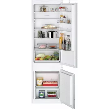 Siemens iQ100 KI87VNSE0 lodówko-zamrażarka do zabudowy 270 L Biała