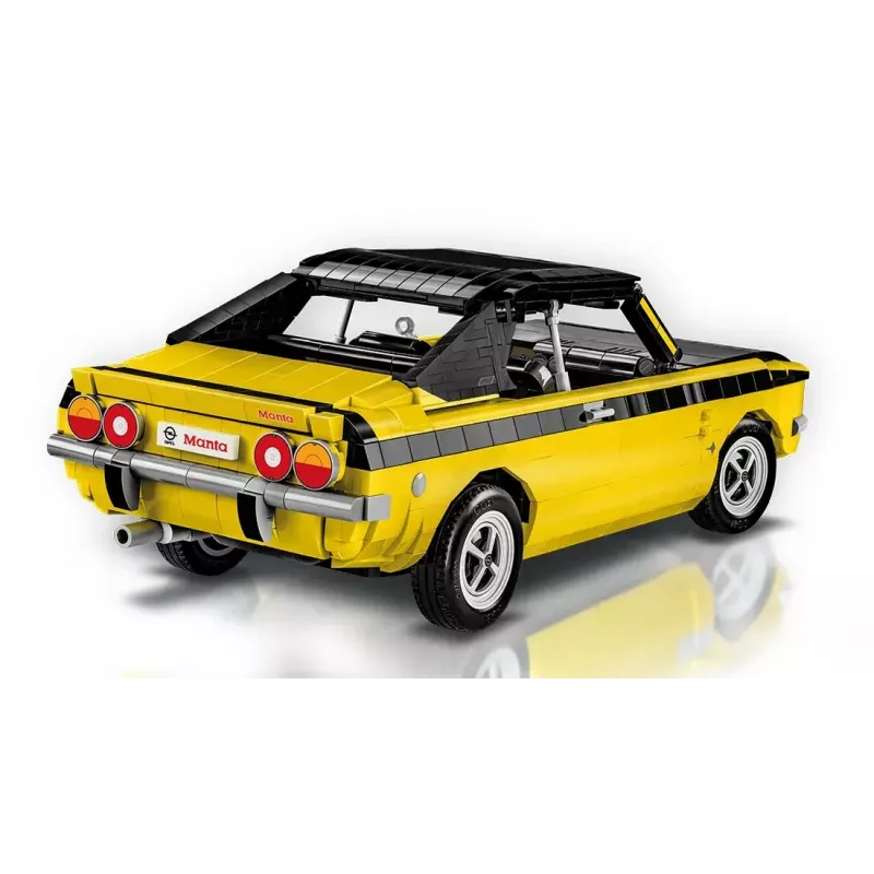 Zabawka konstrukcyjna Cobi Opel Manta A 1970 model w skali 1:12, zestaw klocków