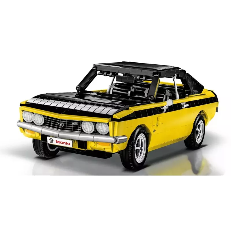 Zabawka konstrukcyjna Cobi Opel Manta A 1970 model w skali 1:12, zestaw klocków