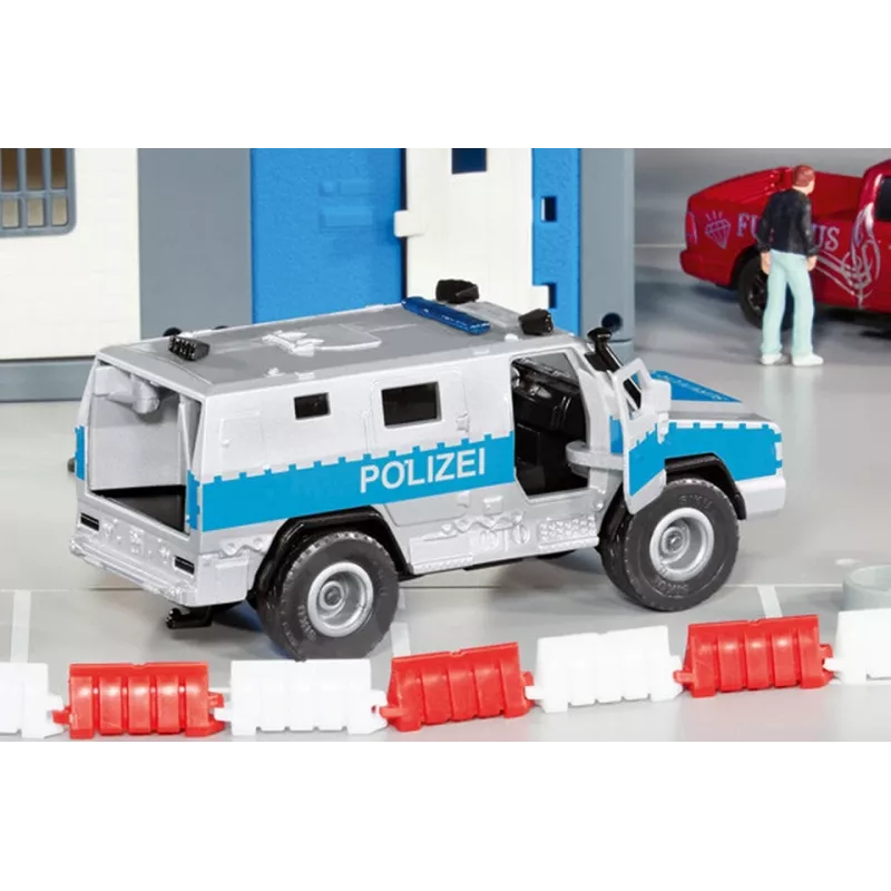 Siku Rheinmetall MAN Survivor R Model radiowozu Gotowy do użycia 1:50