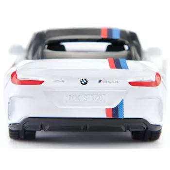 Model samochodu sportowego Siku BMW Z4 M40i, wstępnie zmontowany, skala 1:50, dł. 40 mm × szer. 87 mm × wys. 29 mm