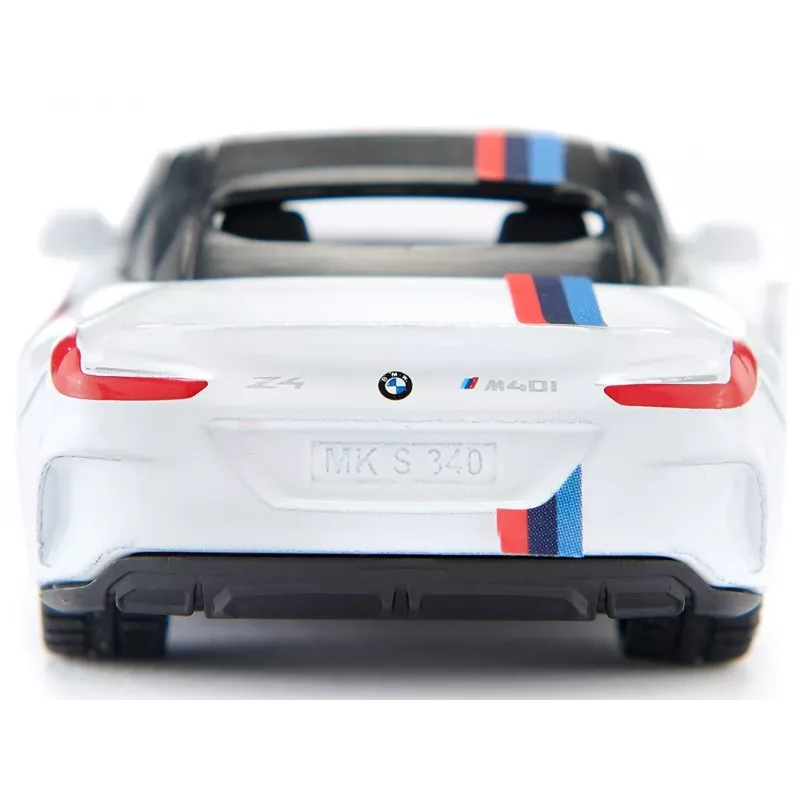 Model samochodu sportowego Siku BMW Z4 M40i, wstępnie zmontowany, skala 1:50, dł. 40 mm × szer. 87 mm × wys. 29 mm