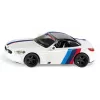 Model samochodu sportowego Siku BMW Z4 M40i, wstępnie zmontowany, skala 1:50, dł. 40 mm × szer. 87 mm × wys. 29 mm