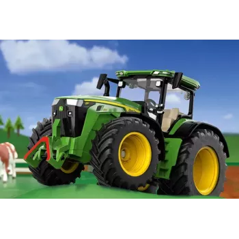 Traktor Siku John Deere 8R 370 Czarny Zielony Żółty