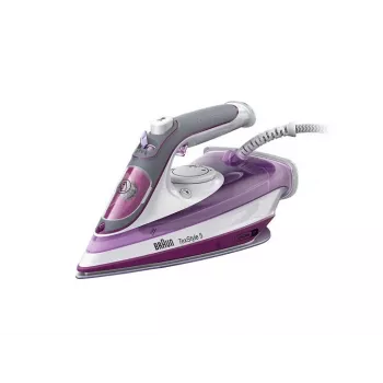 Braun TexStyle 5 SI 5037 VI Żelazko parowe Stopa ceramiczna 2700 W Fioletowy